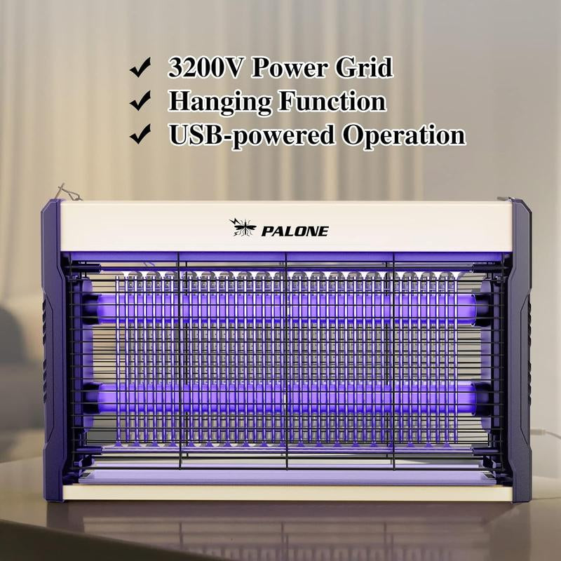 3200V Electric Mosquito Killer,Usb Electric Bug Killer, Indoor Bug Killer and Chain Mosquito Catcher for Outdoor Garden Home Warehouse